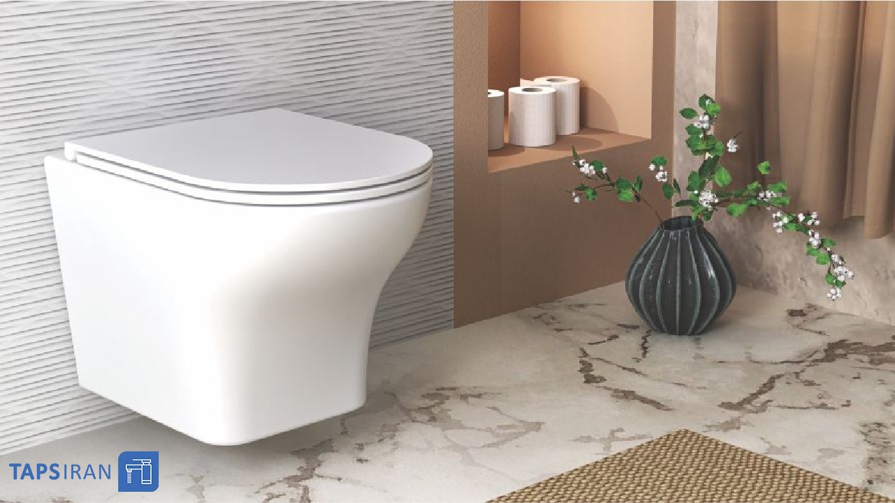 انواع توالت فرنگی دیواری
