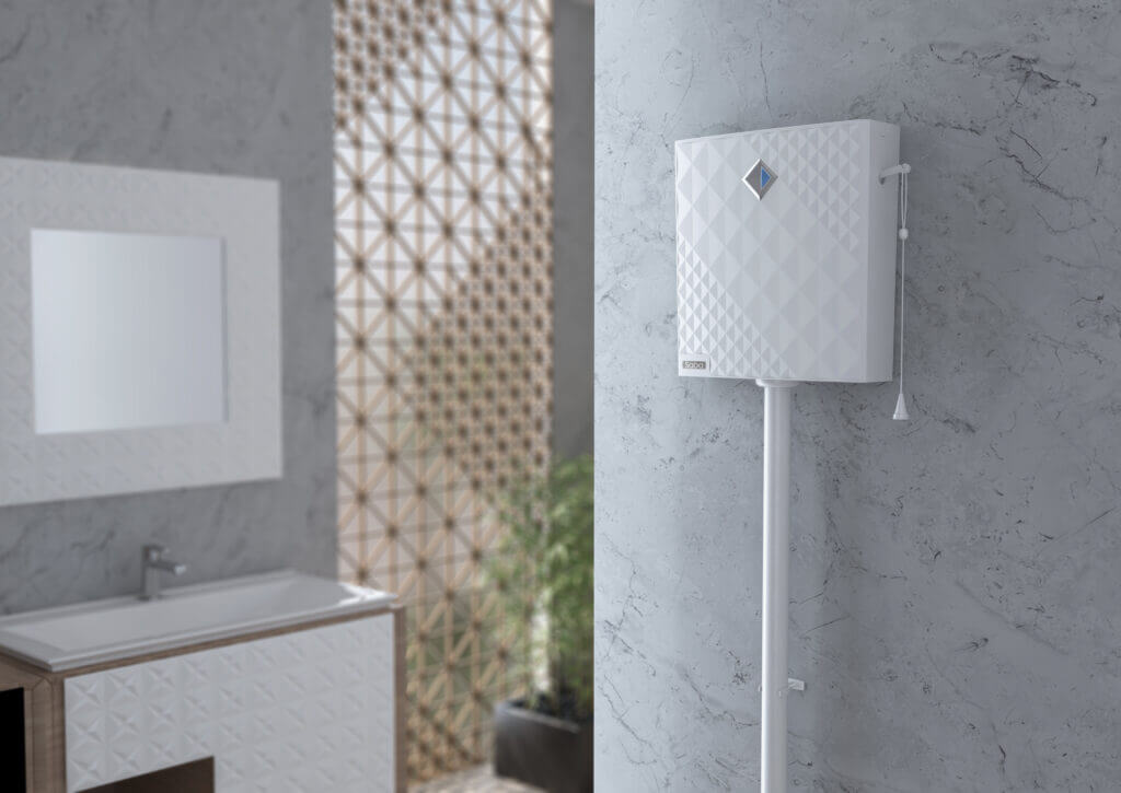 قیمت فلاش تانک روکار شودر