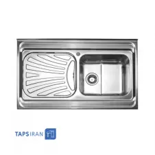 سینک روکار استیل البرز مدل 711