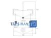 شیر-توالت-شودر-مدل-تیفانی-2.webp
