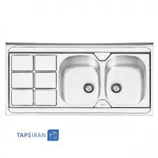 سینک ظرفشویی ایلیا استیل مدل 1043