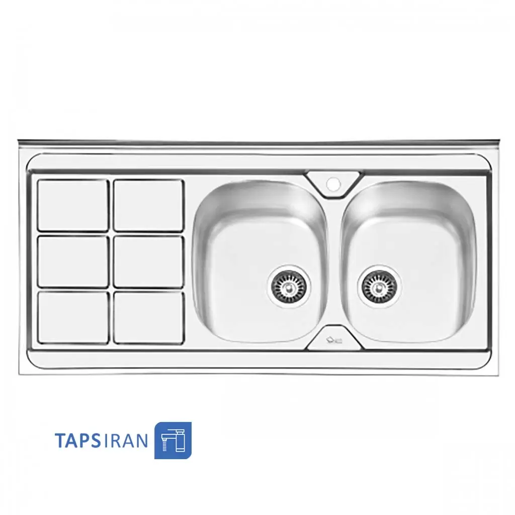 سینک ظرفشویی ایلیا استیل مدل 1043