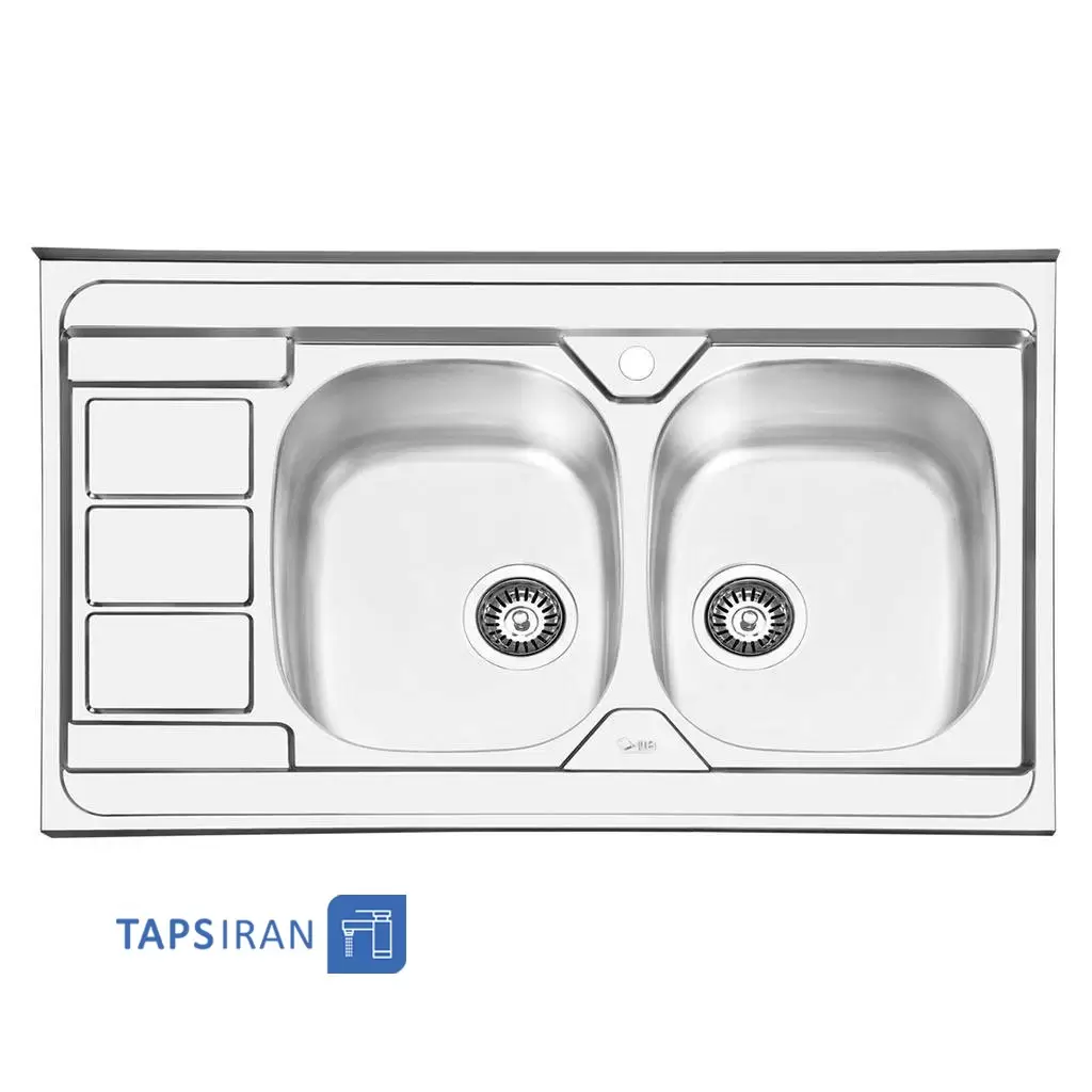 سینک ظرفشویی ایلیا استیل مدل 1051