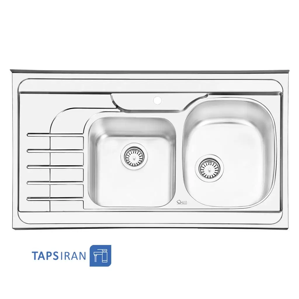 سینک ظرفشویی ایلیا استیل مدل 1057