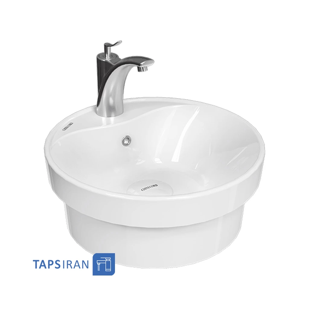 روشویی روکابینتی دور استایل کرد مدل الوند