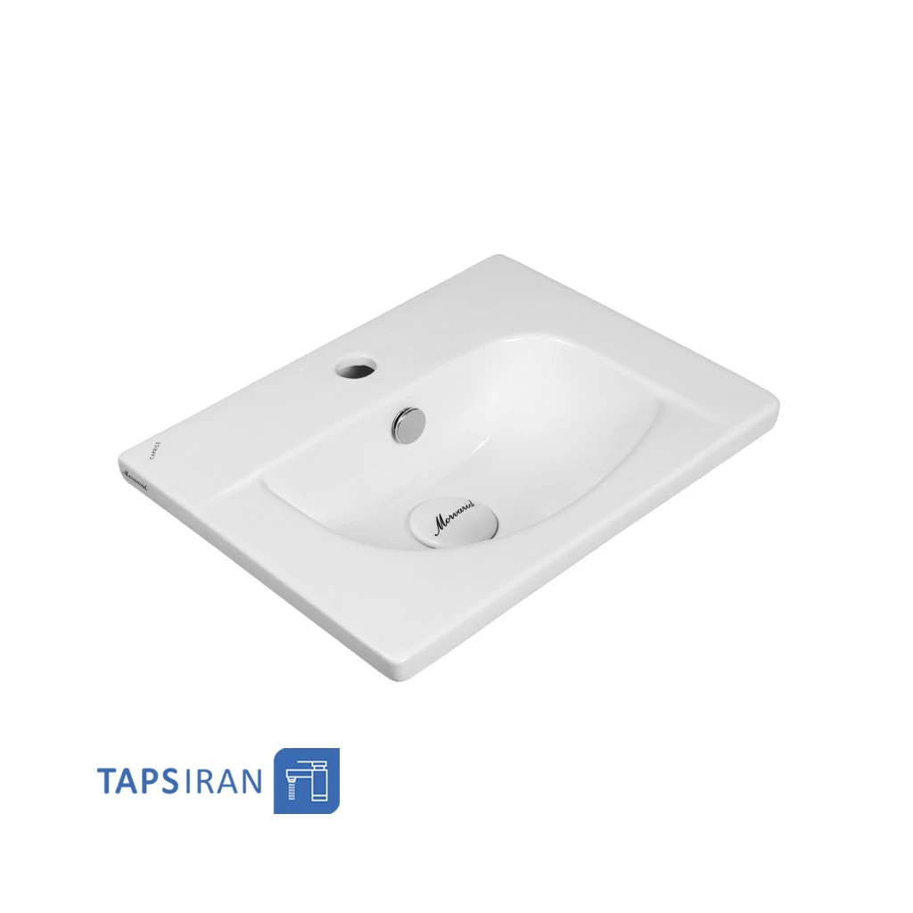 روشویی روکابینتی 45 سانت مروارید مدل کاپریس