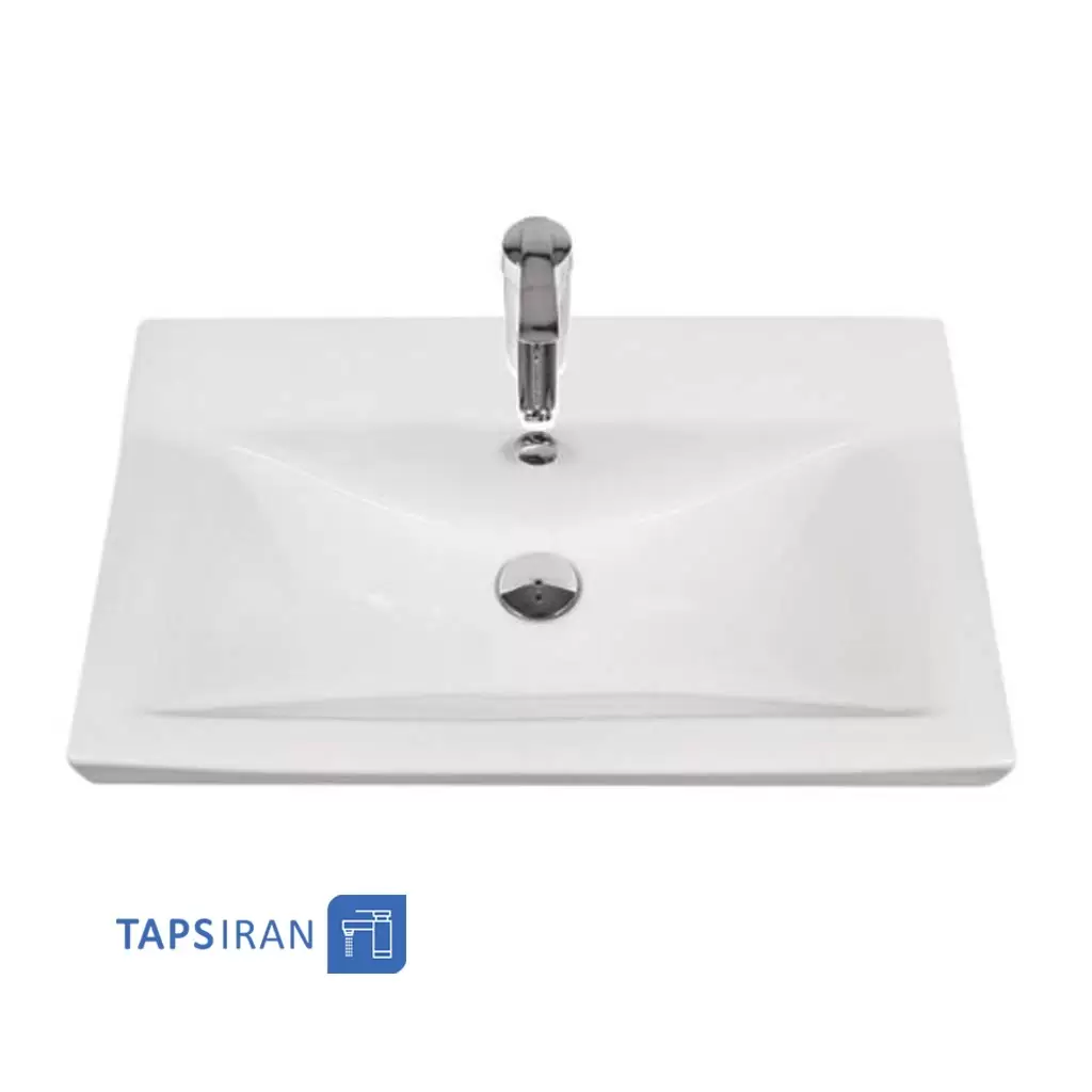 روشویی روکابینتی 67 سانت مروارید مدل کرون