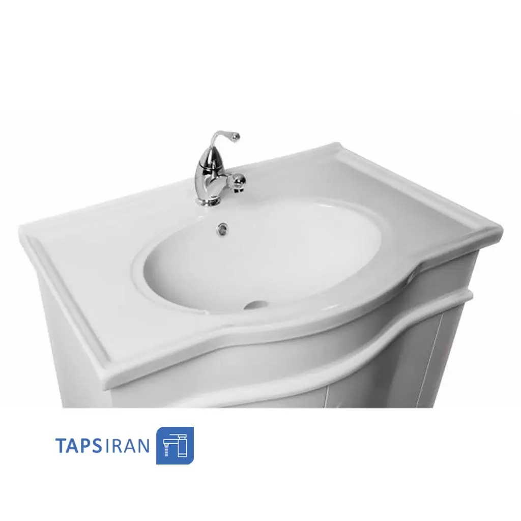 روشویی روکابینتی مروارید مدل النا 80