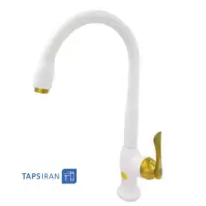 شیر-ظرفشویی-شیبه-مدل-یاس-سفید-طلایی-1.webp