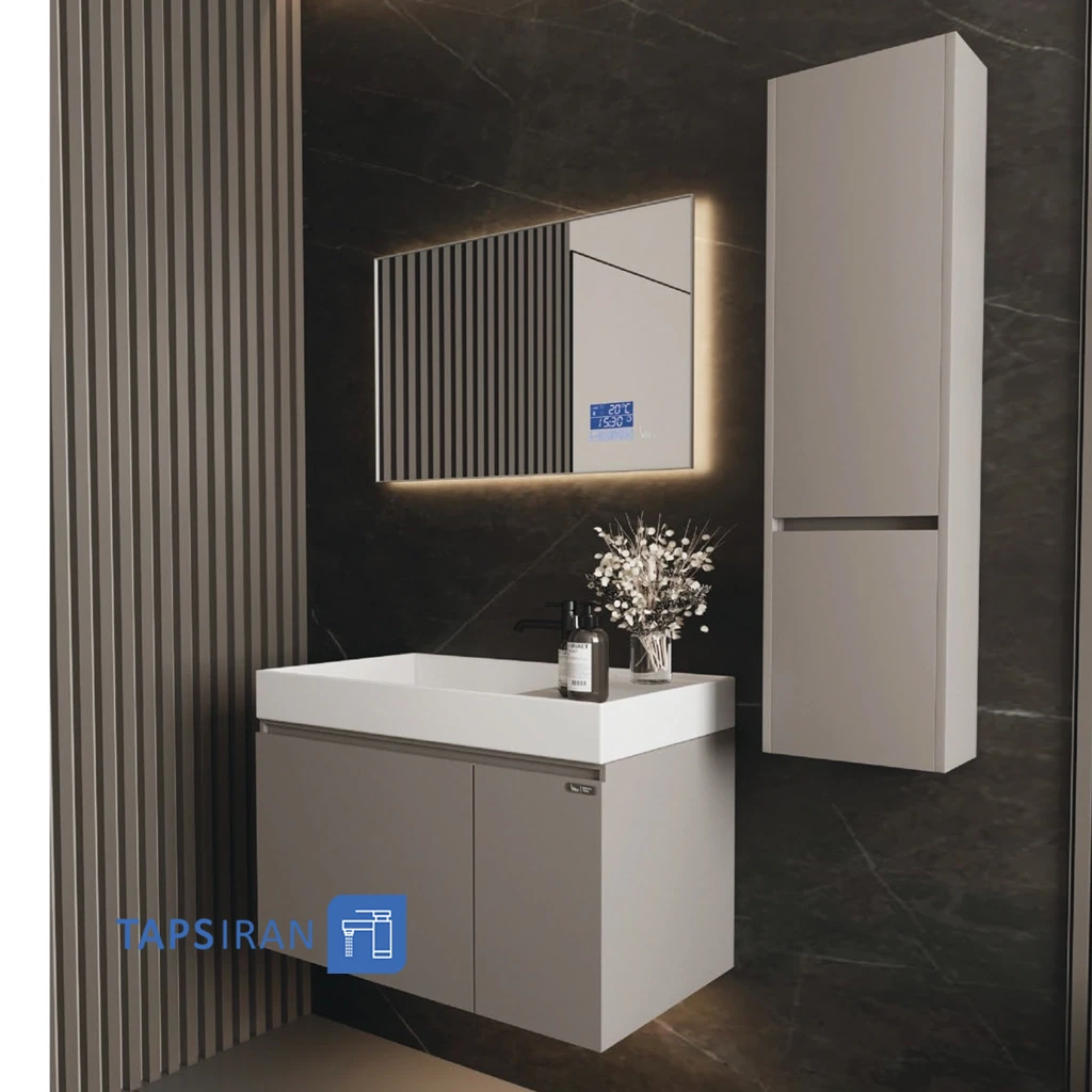 ست روشویی کابینتی و آینه ویتا مدل 3087