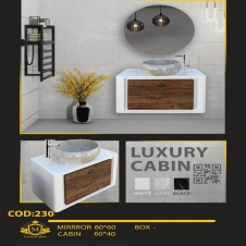 کابینت روشویی لاکچری کابین کد 230