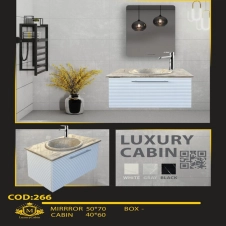 کابینت روشویی لاکچری کابین کد 266