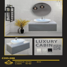 کابینت روشویی لاکچری کابین کد 288