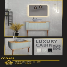 کابینت روشویی لاکچری کابین کد 439