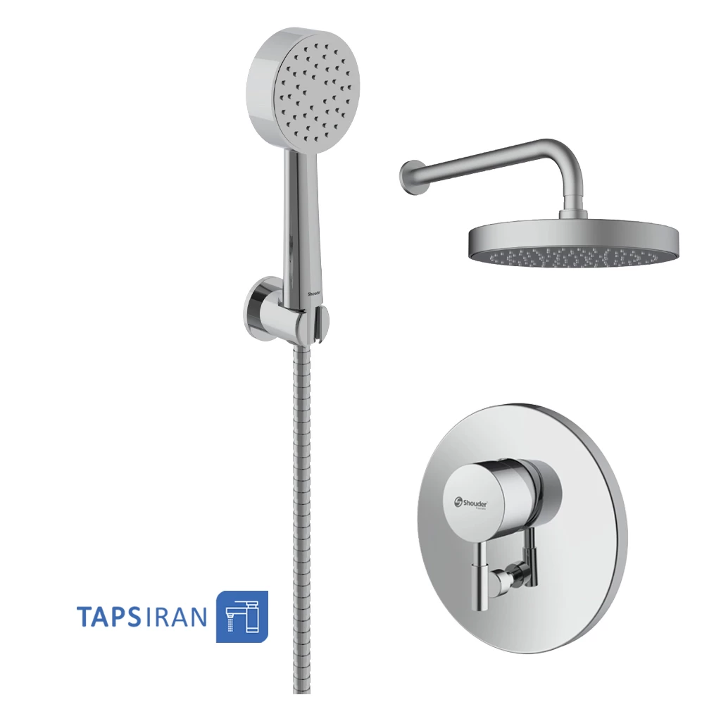 شیر حمام توکار شودر مدل مارینو تیپ 3 ABS