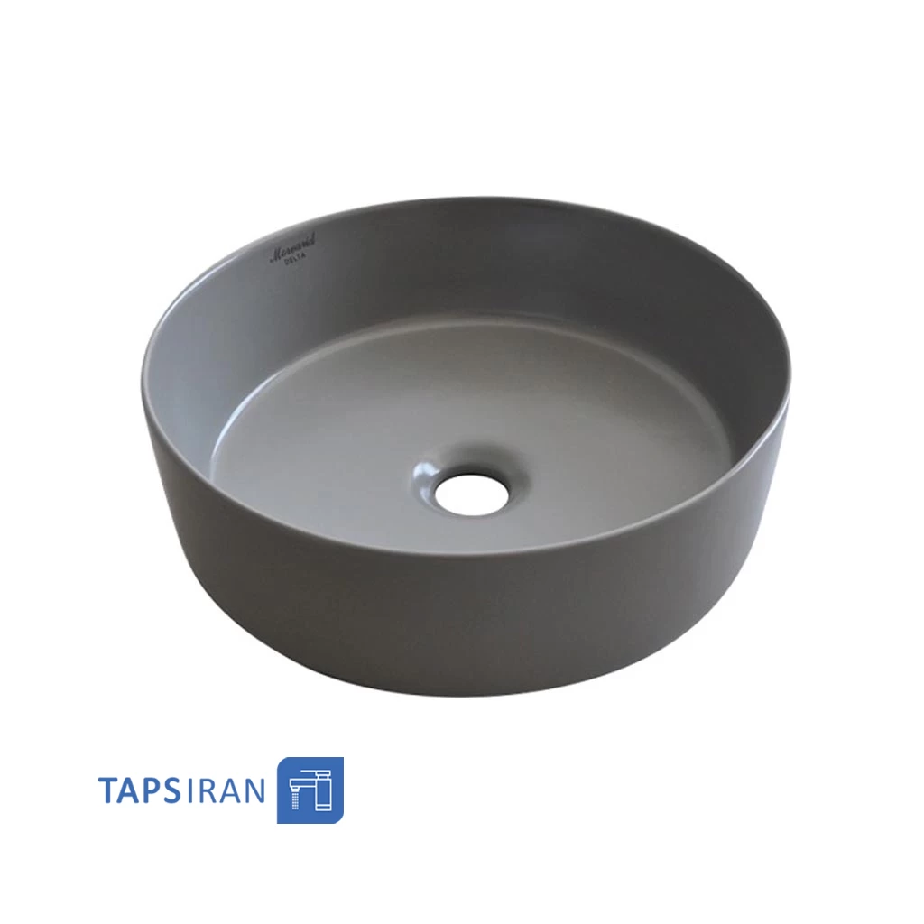 روشویی روسنگی مروارید مدل دلتا رنگی