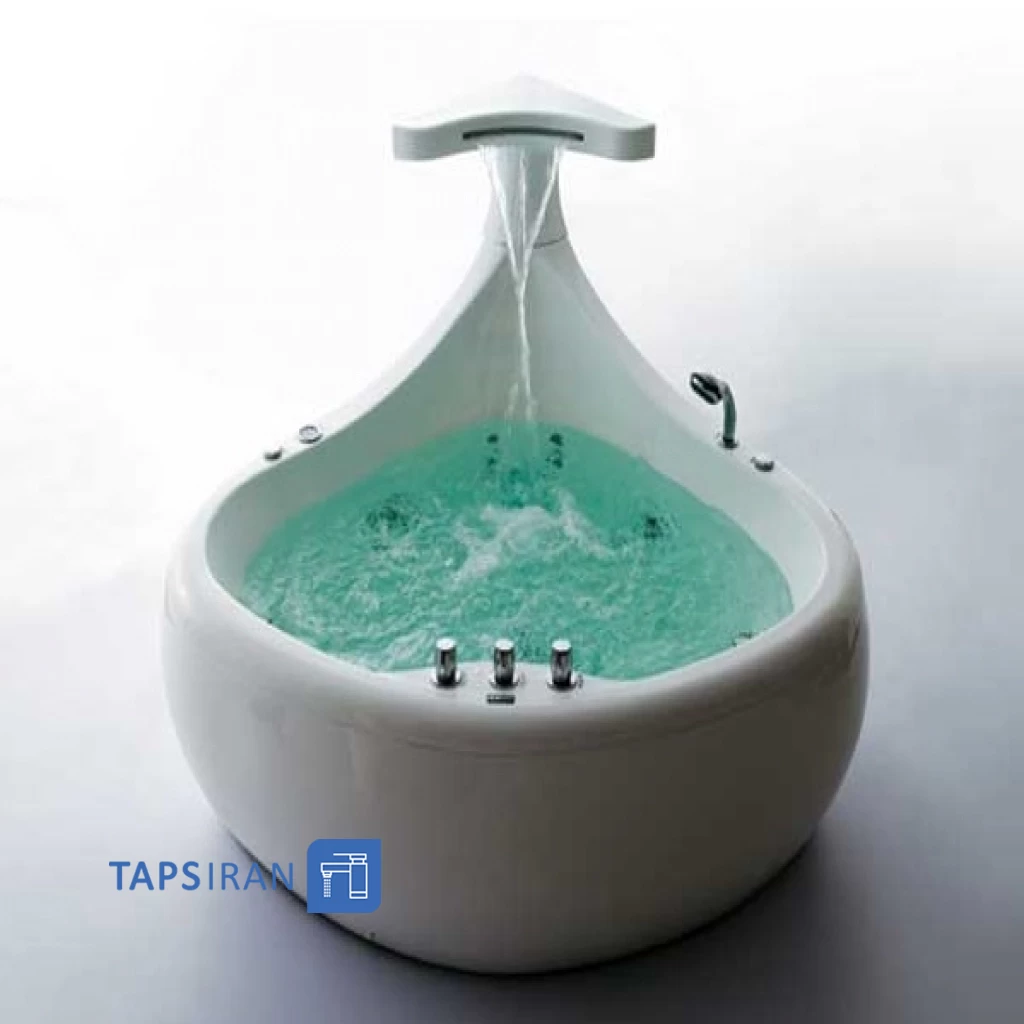 جکوزی آپارتمانی زرین آب مدل وال