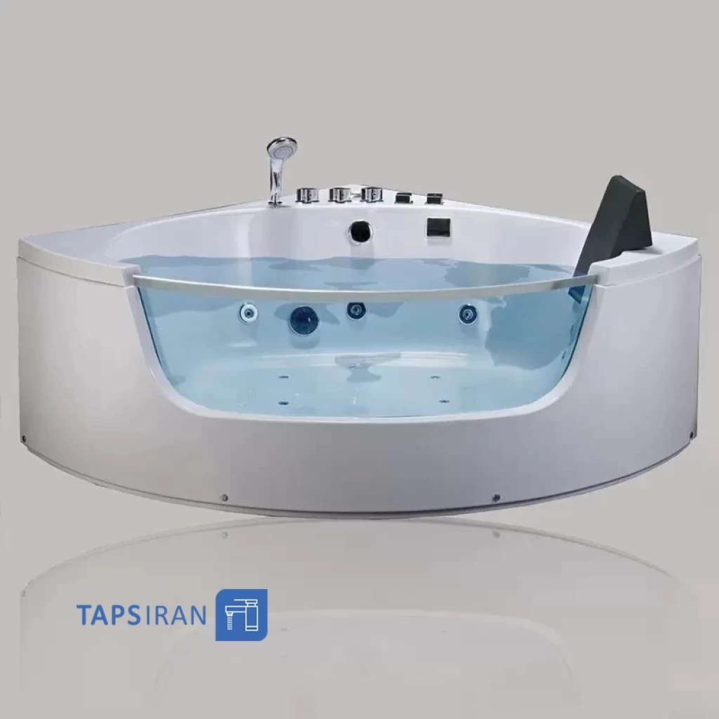 وان جکوزی خانگی زرین آب مدل 820 طول 140 در 140 سانت