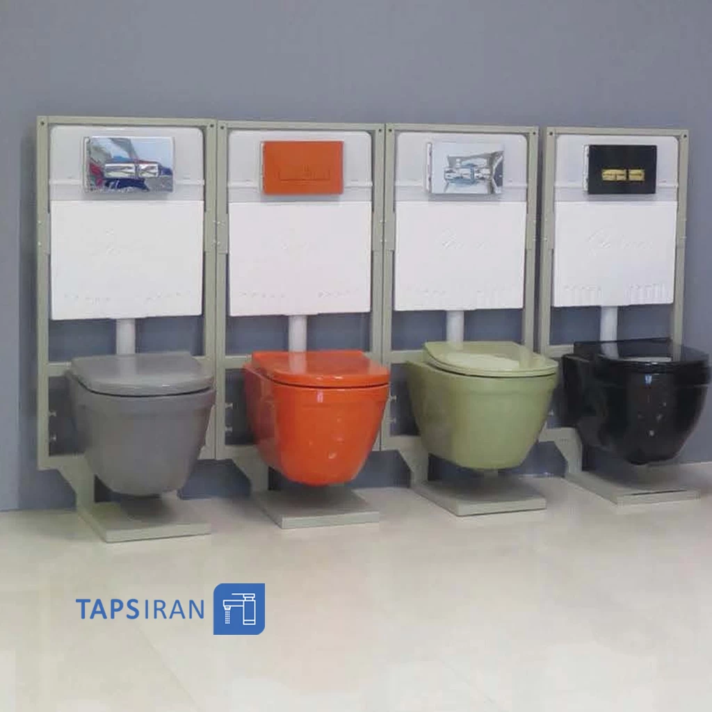 توالت والهنگ گاتریا مدل آرسیتا رنگی