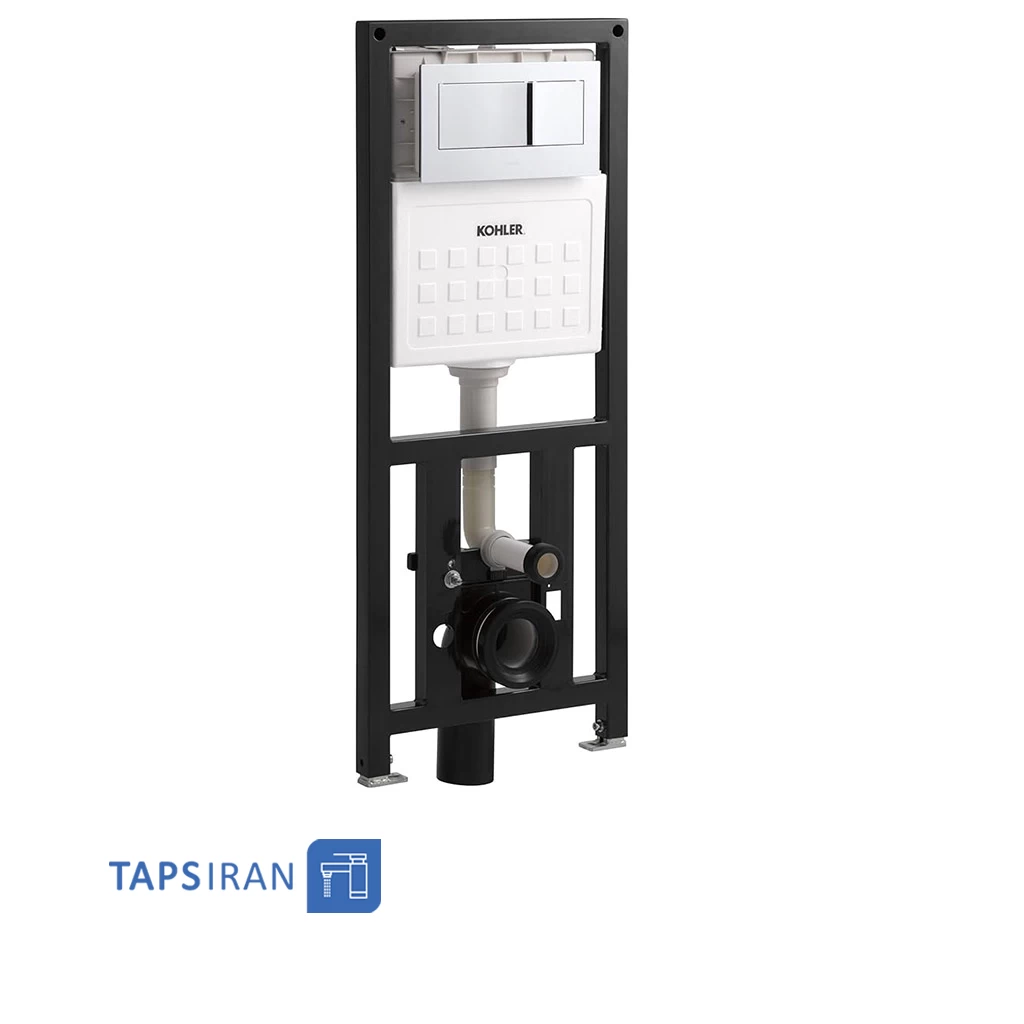 فلاشتانک توکار وال هنگ کوهلر KOHLER wall tank and carrier system
