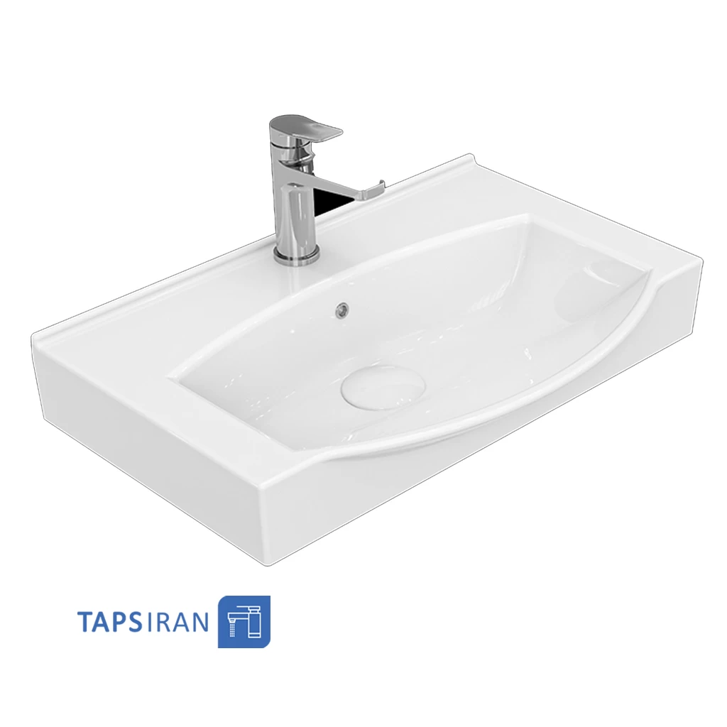روشویی چینی کرد مدل آزالیا 60