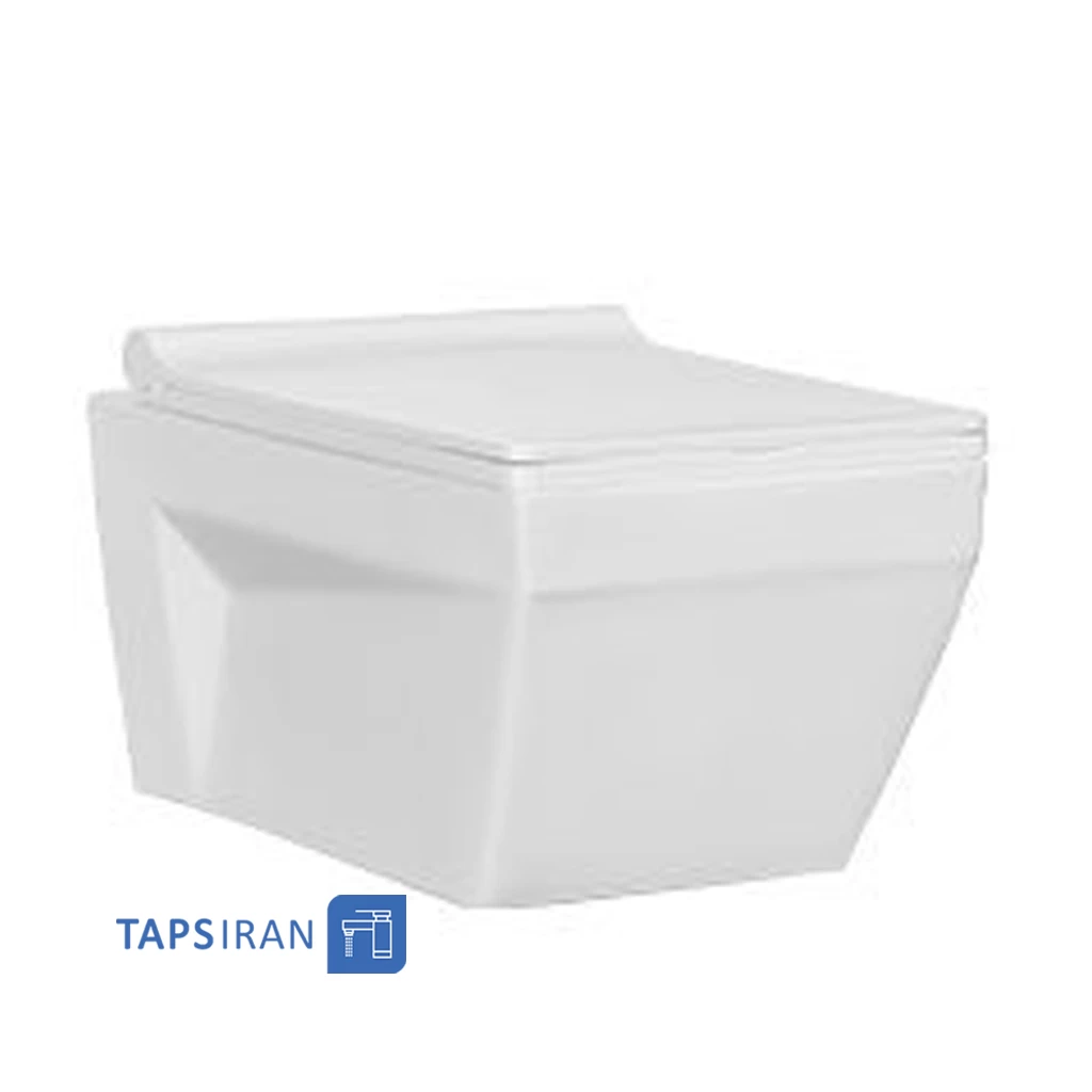 توالت وال هنگ رسی مدل لاریسا سفید