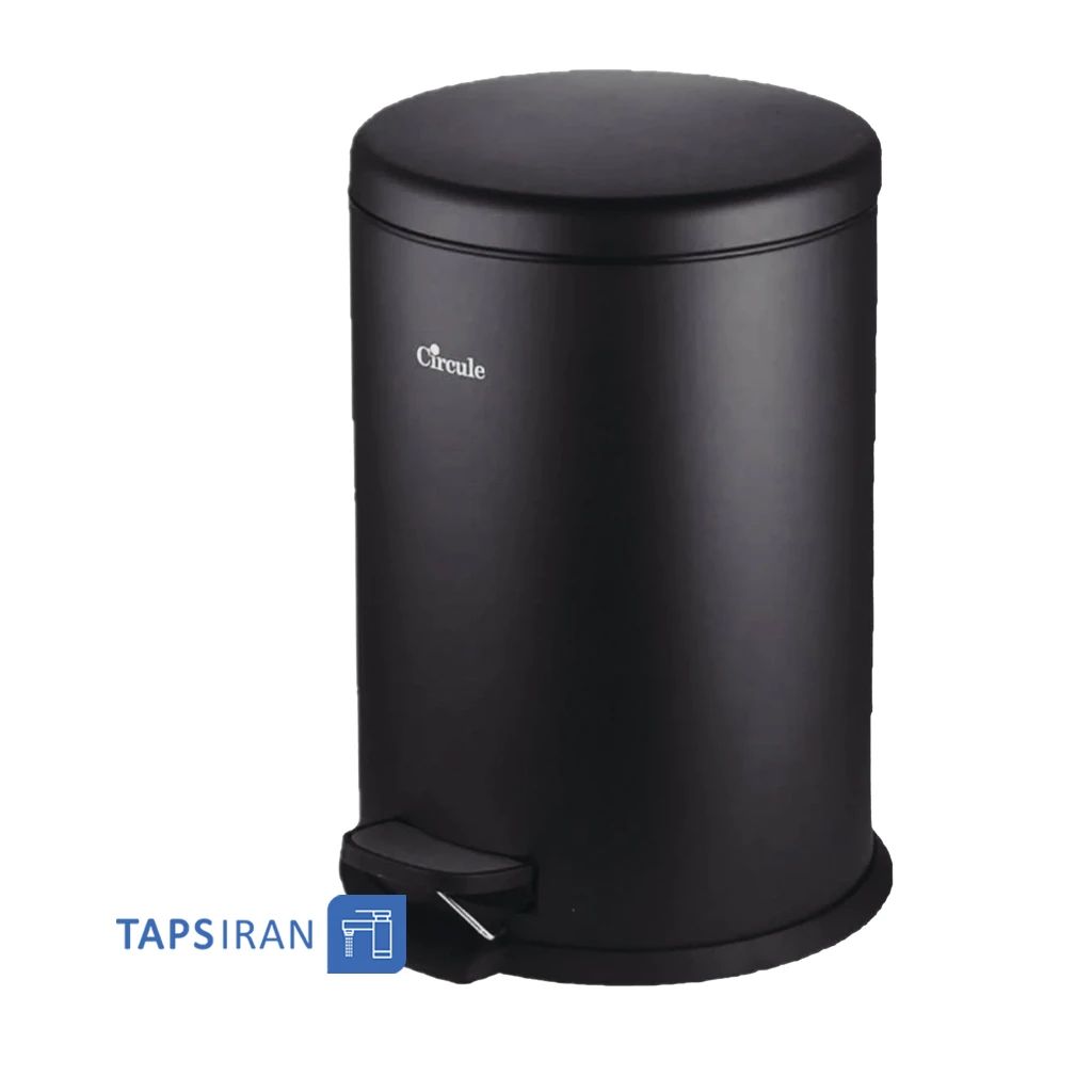 سطل 20 لیتری سرکوله رنگ مشکی