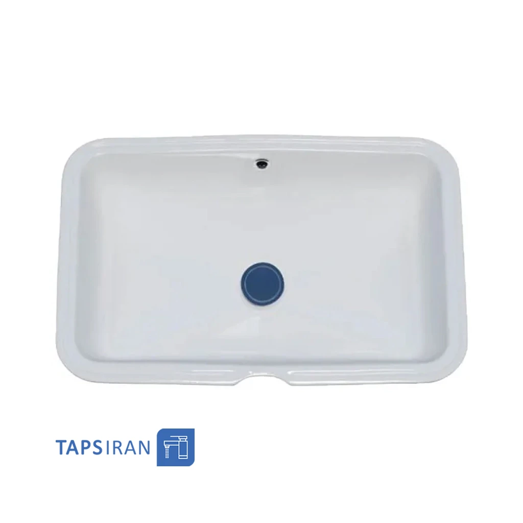 روشویی زیرسنگی گاتریا مدل ساترون سفید
