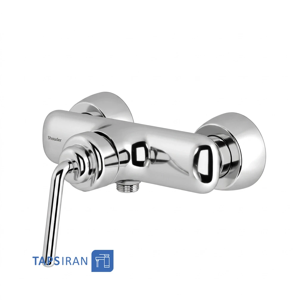 شیر توالت شودر مدل مودیکا کروم