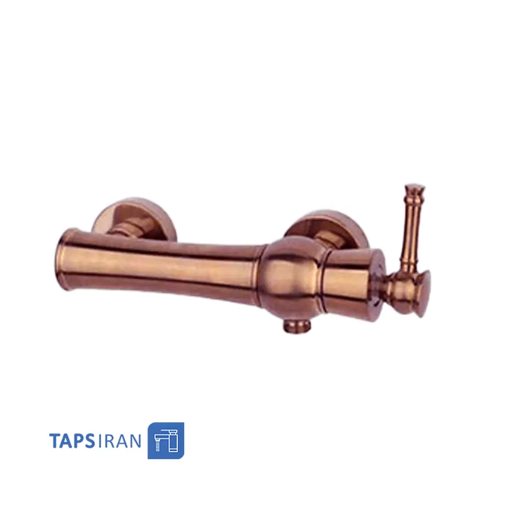 شیر توالت راسان مدل الیزه رزگلد مات