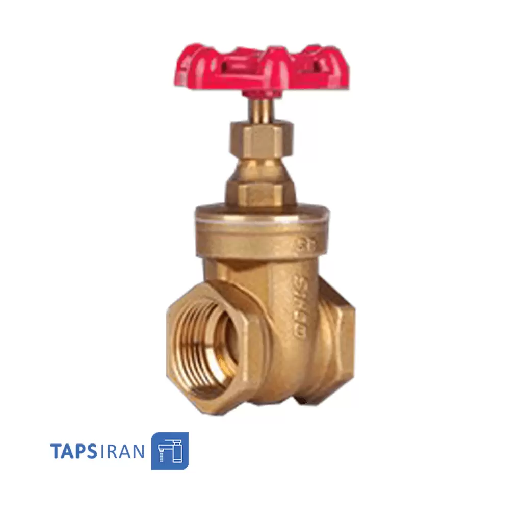 شیر فلکه طرح کیتز و سیم برنجی سیتکو
