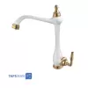 Owj Set Faucets Model FABIYAN White Golden