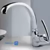 GHAHRAMAN Long Base Sink Faucet Model TENSO ROYAL 