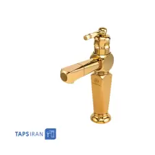 GHAHRAMAN Basin Faucet Model ARAS Golden