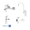 Zarsham Set Faucets Model FLAT