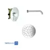 Shouder Concealed Bath Faucet Model ROGEN Type 1 - BRASS