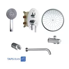 Shouder Concealed Bath Faucet Model ROGEN Type 4 - ABS