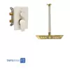 Shouder Concealed Bath Faucet Model ROMER Type 1 - BRASS