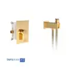 Shouder Concealed Toilet Faucet Model ROMER - BRASS