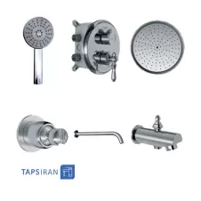 Shouder Concealed Bath Faucet Model Zigmond Type 4 - ABS