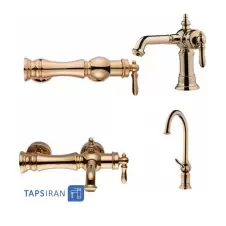 Shouder Set Faucets Model BIZANS Matte Gold