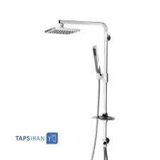 GHAHRAMAN Shower Set Model FLAT With Antibacterial Hose