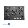 Steel Alborz 5 Flames Gas Hob Model G5701