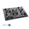 Steel Alborz 5 Flames Gas Hob Model G5703