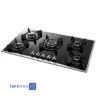 Steel Alborz 5 Flames Gas Hob Model G5904/S