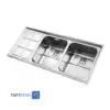 Steel Alborz IN-SET Sink Model 761