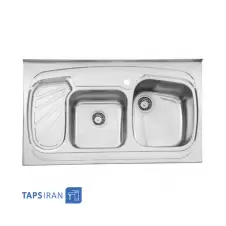 Steel Alborz SIT-ON Sink Model 611