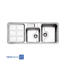 Steel Alborz IN-SET Sink Model 815