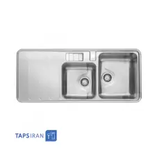 Steel Alborz IN-SET Sink Model 816