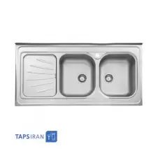 Steel Alborz IN-SET Sink Model 214